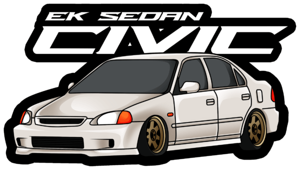 EK Sedan Sticker