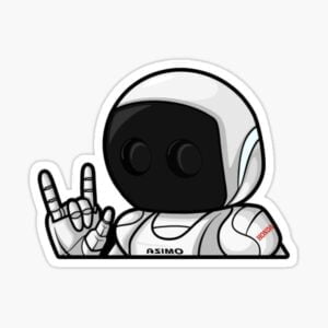 Asimo Sticker
