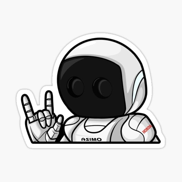 Asimo Sticker