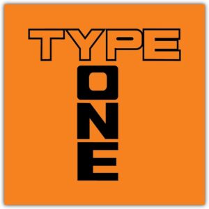Type One Sticker